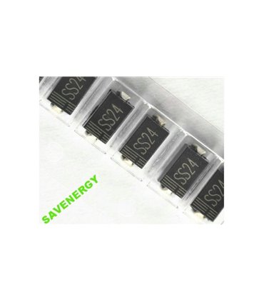 Диод Шоттки SS24 2А 40В SMD DO-214AA 10шт (10596)