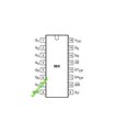 Сдвиговый регистр 74HC595 SN74HC595N DIP (10231) Сдвиговый регистр 74HC595 SN74HC595N DIP (10231)