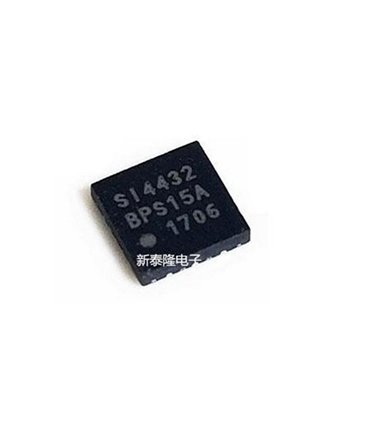 Микросхема радиомодуля SI4432 SI4432-B1-FMR ISM Band корпус QFN20 (16321)