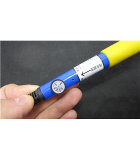 Электрический паяльник с регулируемой температурой T12 DC 12-24V 72W (15687)