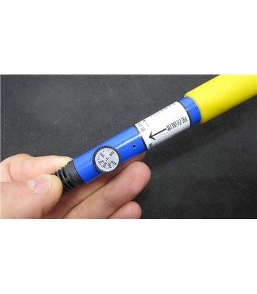 Электрический паяльник с регулируемой температурой T12 DC 12-24V 72W (15687)