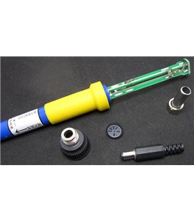 Электрический паяльник с регулируемой температурой T12 DC 12-24V 72W (15687)