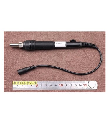 Электрический паяльник с регулируемой температурой T12 DC 12-24V 72W (15687)
