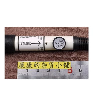 Электрический паяльник с регулируемой температурой T12 DC 12-24V 72W (15687)