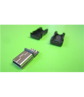 Разборной штекер mini USB 5pin 1шт (11714)