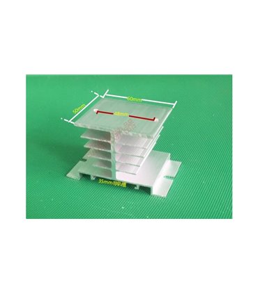 Радиатор для твердотельного реле Fotek SSR до 40А (12875)