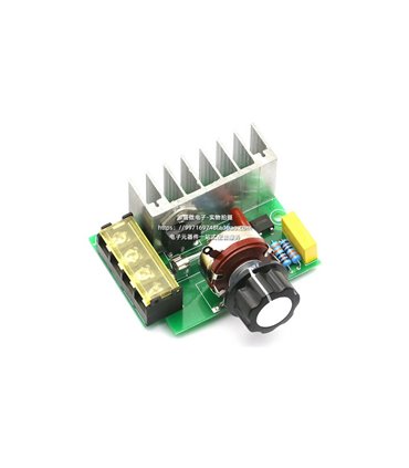 Мощный электронный регулятор напряжения SCR 4000W (18224)