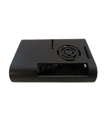Корпус кейс для Raspberry Pi B+ черный (12529)