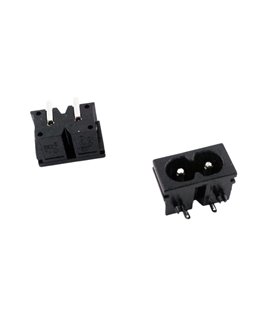 Разъем коннектор силовой розетка для пайки AC 220V IN (12846) Разъем коннектор силовой розетка для пайки AC 220V IN (12846)