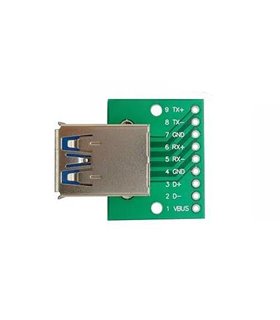 Разъем гнездо USB 3.0 на плате Arduino (11378)