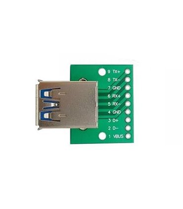 Разъем гнездо USB 3.0 на плате Arduino (11378)