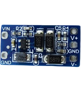 Модуль повышения напряжения вход 2.8-5.5V выход 12V 50mA (18695) Модуль повышения напряжения вход 2.8-5.5V выход 12V 50mA (18695)