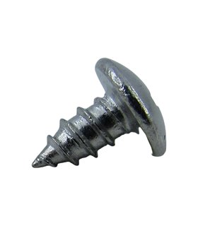 Саморез с круглой головкой 201 нержавеющая сталь M4 8мм 25шт (19107)