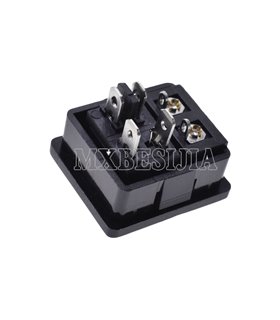 Разъем питания AC-180 с переключателем (19081) Разъем питания AC-180 с переключателем (19081)