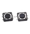 Тактовая кнопка без фиксации 12*12*4.3мм SMD 4P (12542)