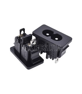 Разъем питания переменного тока AC-027 удлиненный (18737) Разъем питания переменного тока AC-027 удлиненный (18737)