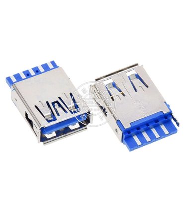 Гнездо разъем USB 3.0 in под пайку (12546)