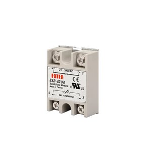 Твердотельные реле Fotek SSR-40VA 40A (12636) Твердотельные реле Fotek SSR-40VA 40A (12636)