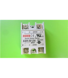 Твердотельно реле Fotek SSR-50DA 50A (12005) Твердотельно реле Fotek SSR-50DA 50A (12005)