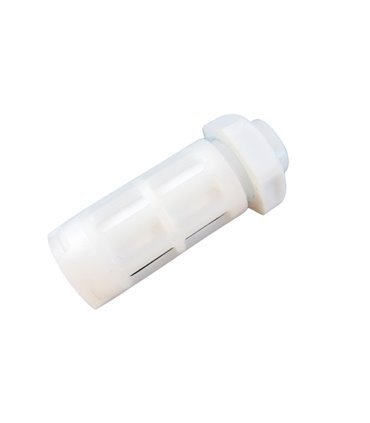 Кабельный ввод белый с резьбой 40*15мм (18574)