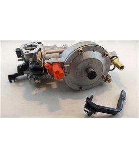 Карбюратор бензогенератора с газовым редуктором 168F-170F 2-3KW (19249)