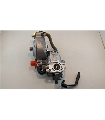 Карбюратор бензогенератора с газовым редуктором 168F-170F 2-3KW (19249)