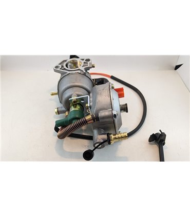 Карбюратор бензогенератора с газовым редуктором 168F-170F 2-3KW (19249)