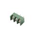 Клеммник разъем MG/KF7.62 7.62mm 3pin зеленый (12726)