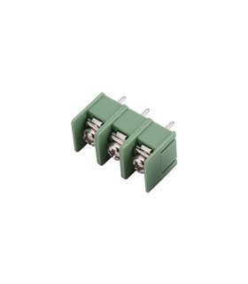 Клеммник разъем MG/KF7.62 7.62mm 3pin зеленый (12726)
