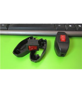 Выключатель питания с подсветкой 301 250V 6A (12540)