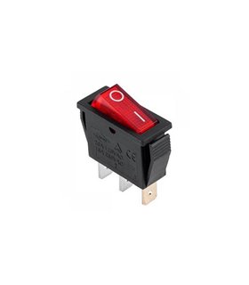 Выключатель переключатель с подсветкой 15A 250V KCD3-15 (10986)
