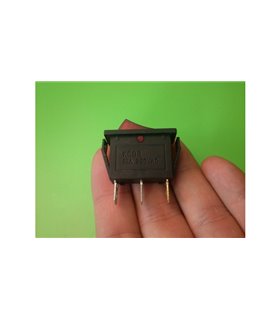 Выключатель переключатель с подсветкой 15A 250V KCD3-15 (10986)
