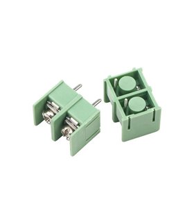 Клеммник разъем MG/KF7.62 7.62mm 2pin зеленый (12724)