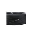 Изолированный кабель многожильный ПВХ 24AWG UL1007 черный 1м (14855)