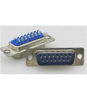 Штекер монтажный под кабель DB15 Male (19375) Штекер монтажный под кабель DB15 Male (19375)