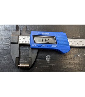 Разъем питания под пайку металлический 5.5*2.5мм (19329)