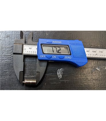 Разъем питания под пайку металлический 5.5*2.5мм (19329)