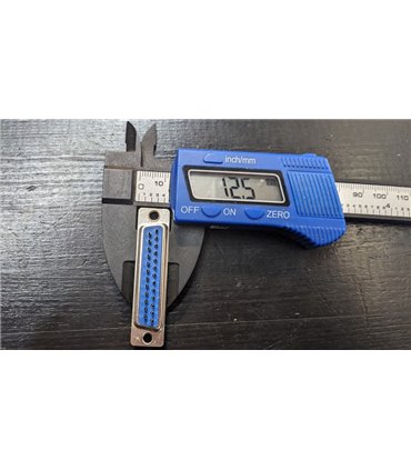 Монтажный разъем под кабель DB25 Female (19373)