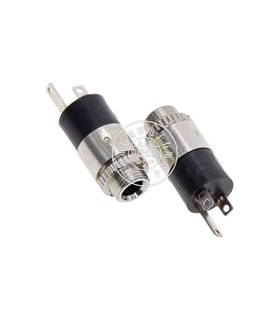 Разъем для наушников аудиоразъем 3.5мм Jack PJ-392 с гайкой (19328) Разъем для наушников аудиоразъем 3.5мм Jack PJ-392 с гайкой (19328)