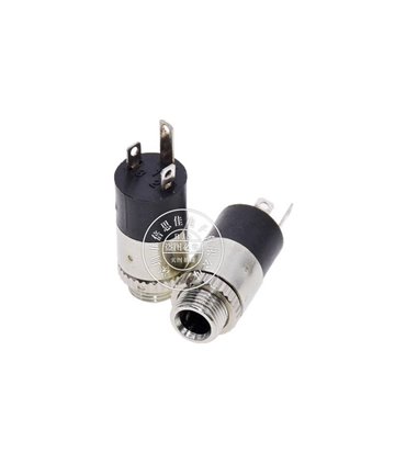 Разъем для наушников аудиоразъем 3.5мм Jack PJ-392 с гайкой (19328)