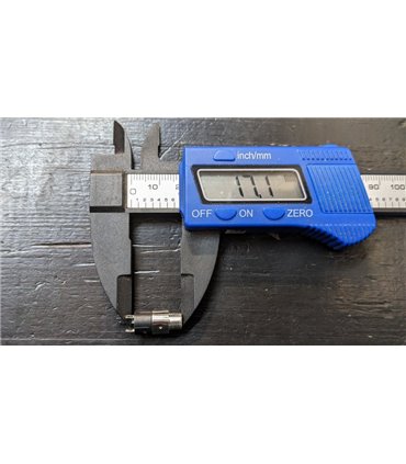 Разъем для наушников аудиоразъем 3.5мм Jack PJ-392 с гайкой (19328)