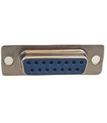 Монтажный разъем под кабель DB15 Female (19374)