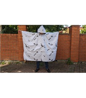 Тактический пончо дождевик всесезонный из ткани Фарадея (19789)