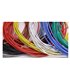 Монтажный кабель силиконовый 26awg UL3239 1.5мм 180С желтый 1м (16980)