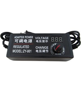 Блок питания с регулируемым напряжением 9-24V 3A цифровой дисплей (18656)