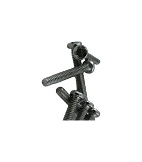 Винт с полукруглой головкой никель M2 14мм 25шт (19123)