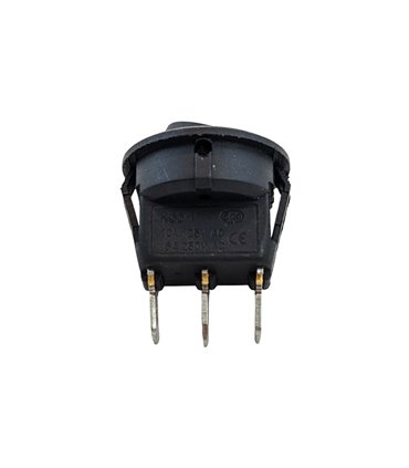 Переключатель монтажный без подсветки KCD1-2 250V 6A (12025)