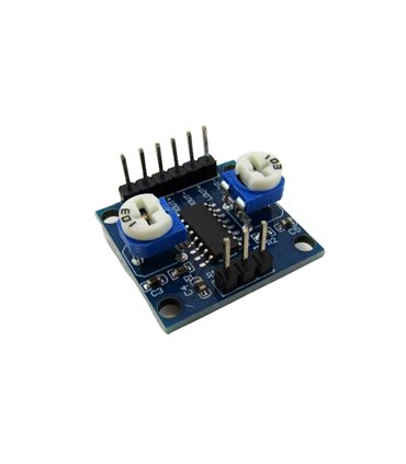 Плата цифрового усилителя с потенциометром громкости 5Wx2 стерео PAM8406 (17558)