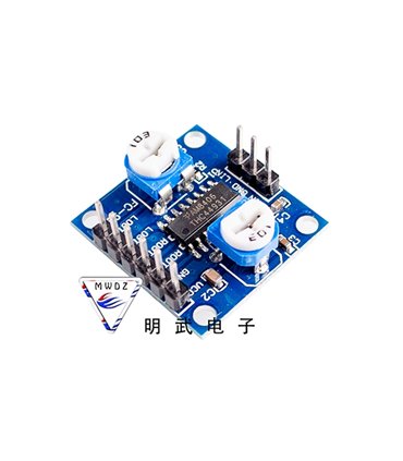 Плата цифрового усилителя с потенциометром громкости 5Wx2 стерео PAM8406 (17558)