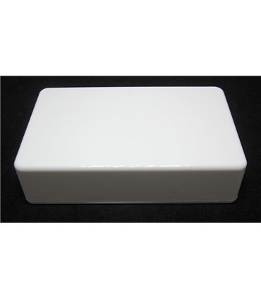 Пластиковая коробка приборный корпус 100*60*25мм белый (16274)